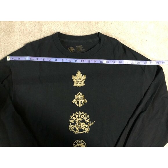 OVO Drake Night Toronto Raptors NBA March 9 2018 Long Sleeve T-Shirt Mens XL - Picture 4 of 7